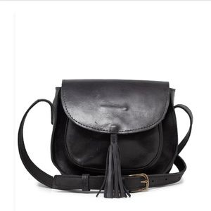 ABLE LOCAL+GLOBAL leather crossbody bag
